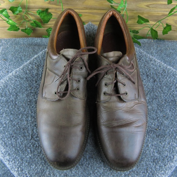 Johnston & Murphy Waterproof Men Derby Oxfords Shoes Sz 11 Brown Leather Lace Up main image 8
